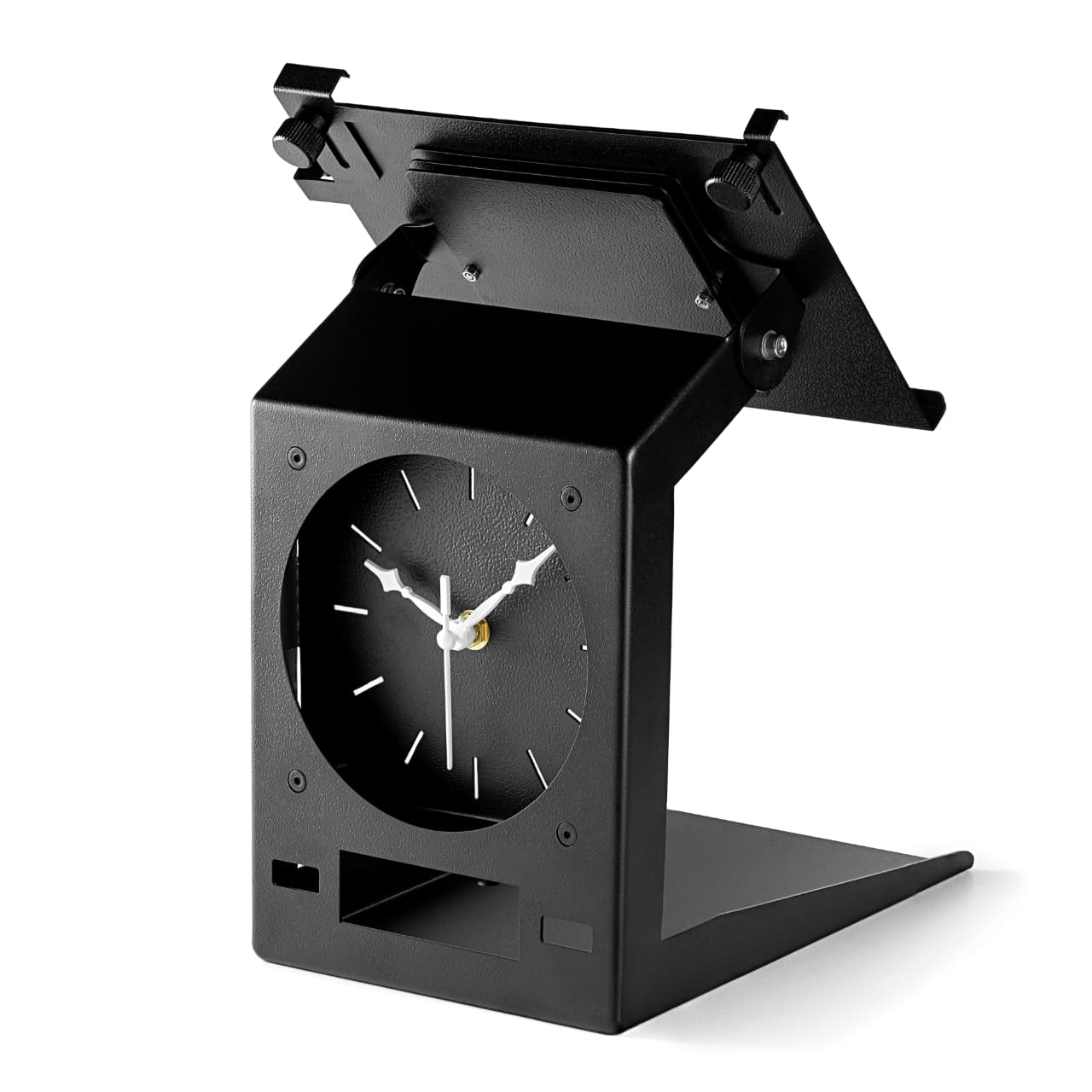 POS Stand With Clock